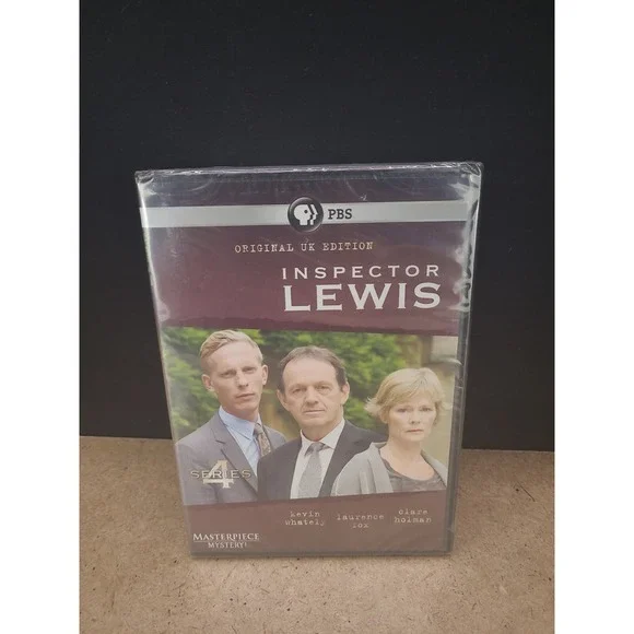 Inspector Lewis - Series 4 Masterpiece Mystery DVD UK Edition - Region 1 - NEW - Picture 1 of 2